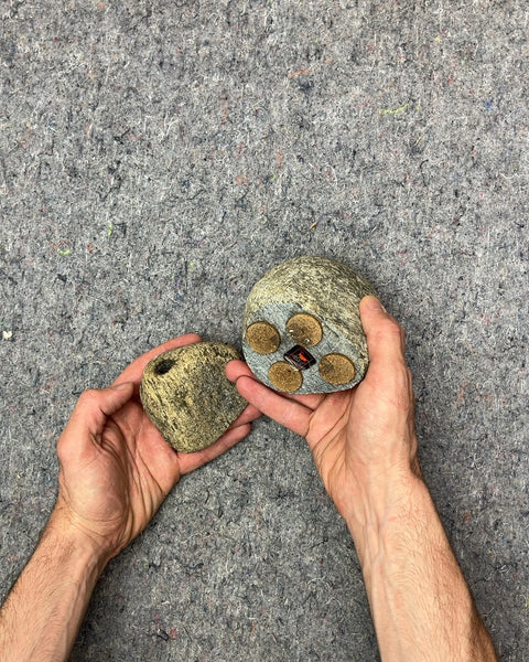 Two Stone Vases