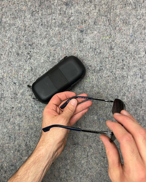 Black Frame Hugo Boss Sunglasses with Black Case