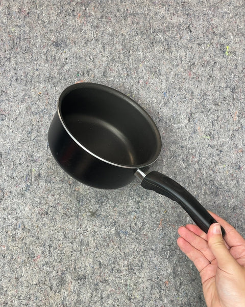 Black Nonstick Saucepan