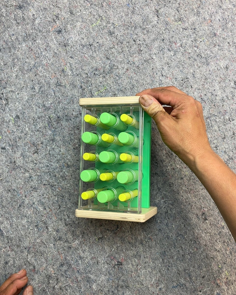 Lovevery Wooden and Plastic Peg Board Puzzle