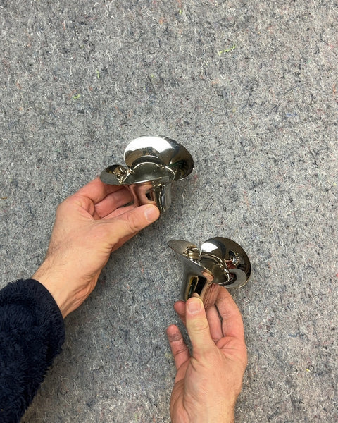 Georg Jensen Candle Holders, Set of 2