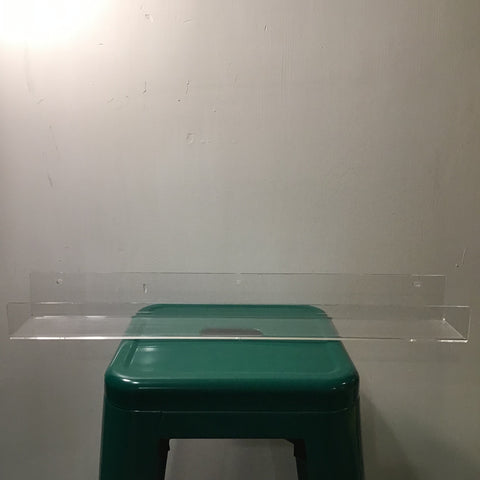Clear Narrow Shelf