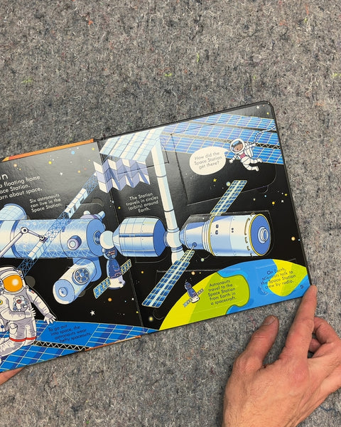 Usborne Look Inside Space Pop Up Book