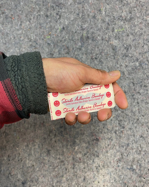 Mustache Bandages in Tin