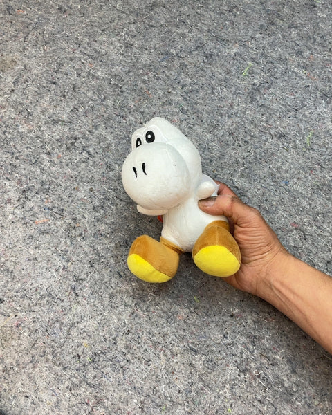 White Yoshi Plush Toy