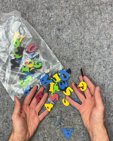 Foam Letters and Numbers Magnets