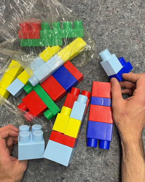 Colorful Plastic Building Blocks