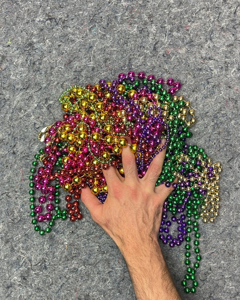 Assorted Mardi Gras Bead Necklaces