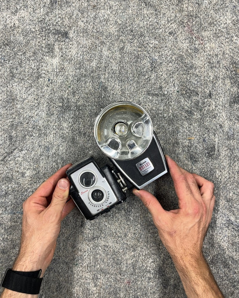 Kodak Starflash Camera with Rotary Flash Holder, Untested