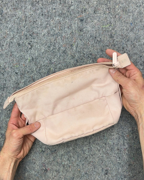 Everlane Pink Canvas Cosmetic Bag That Could Use A Lil' Wash