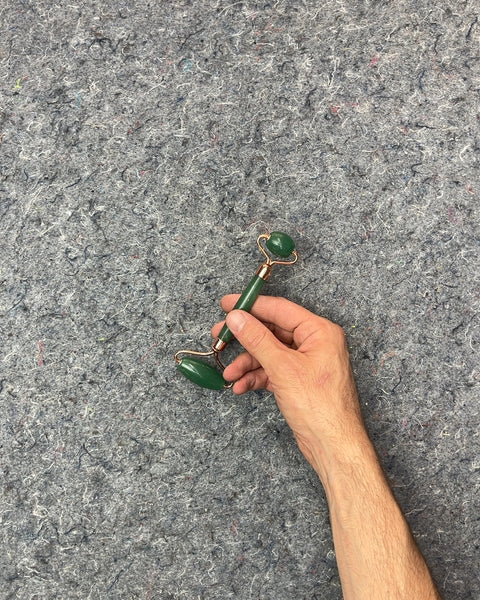 Green Jade Facial Roller