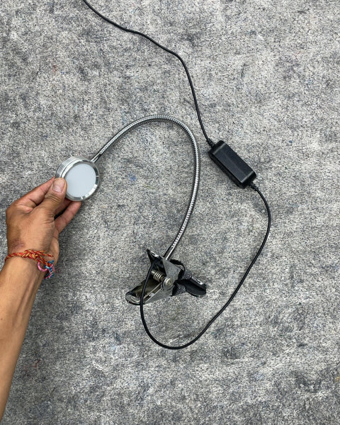 LED Clip-On Gooseneck Desk Reading Light