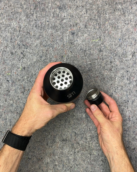 Slim Black Cocktail Shaker