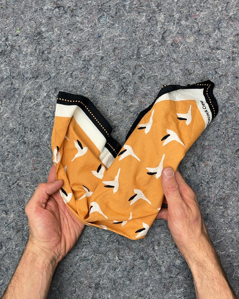 The Peacock Crew Bird Print Bandana