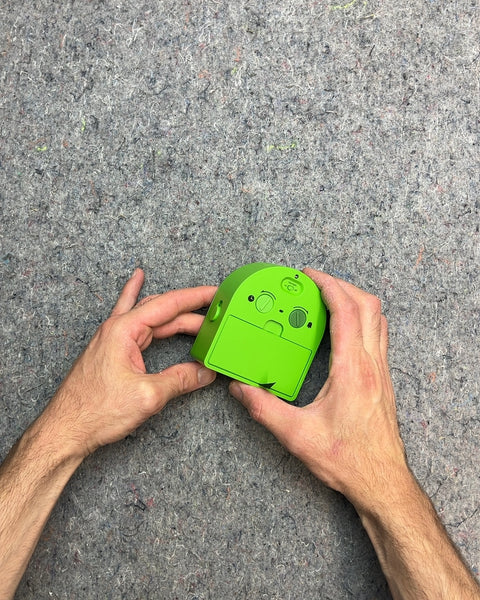 Braun Green Alarm Clock