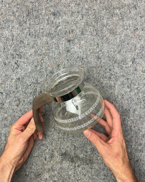 Glass Coffee Pot with Handle
