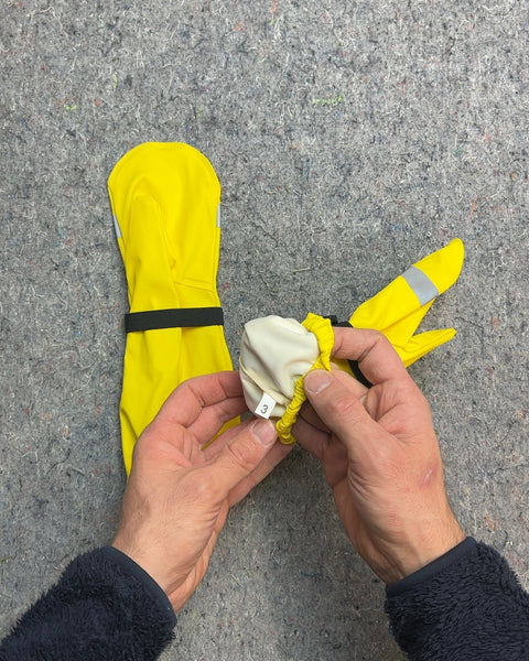 Reima Kura Kids' Rain Mittens, Size 3