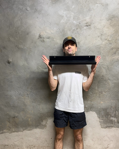 IKEA Mosslanda Black Picture Ledge, 21"