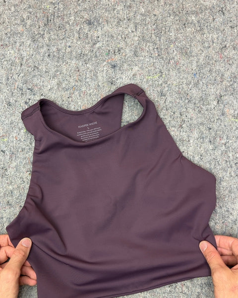 Harper Wilde Purple Sports Bra, Size L