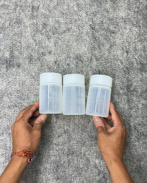 Three Mila's Keeper Breast Milk Storage