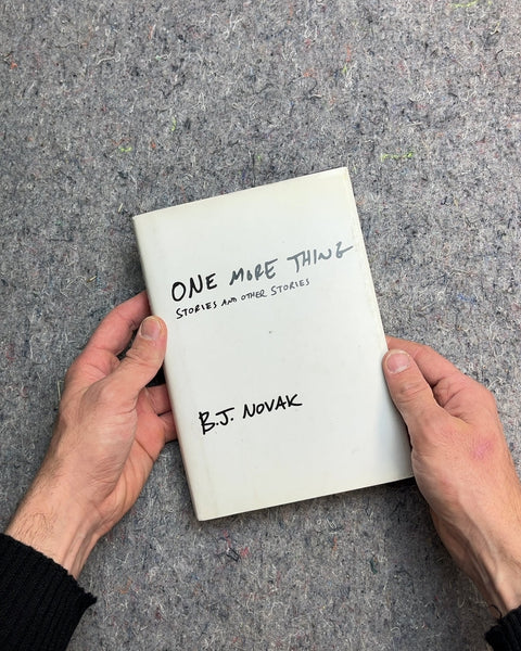 One More Thing by B.J. Novak