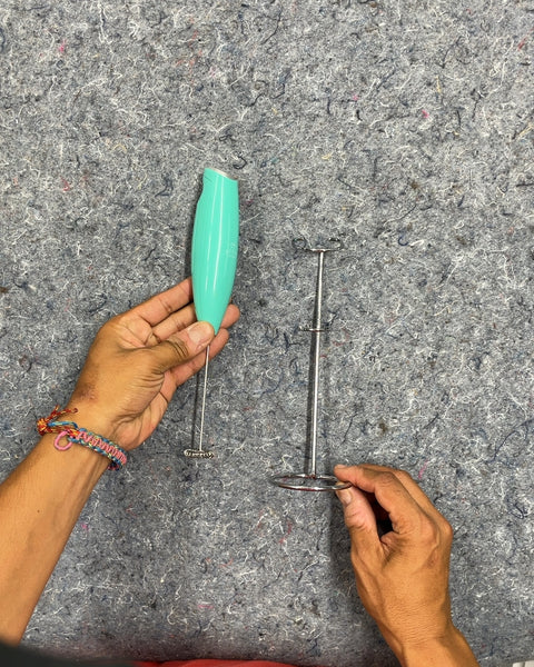 Handheld Milk Frother with Stand