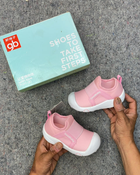 Goodbaby Pink First Steps Shoes, 23.5