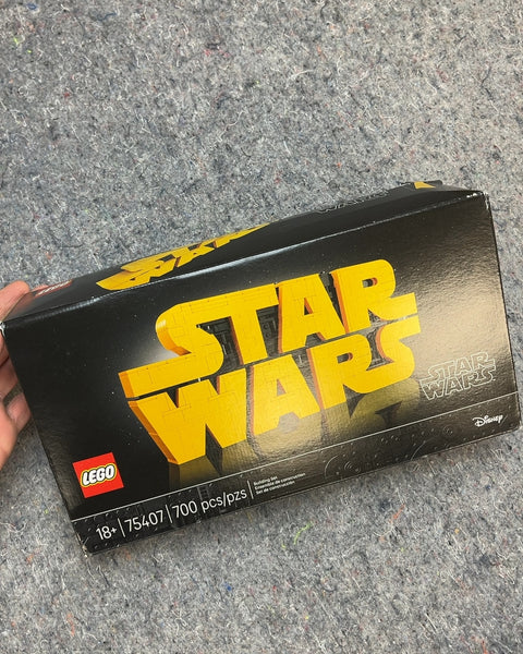 LEGO Star Wars Brick-Built Star Wars Logo