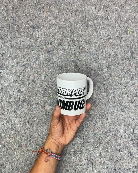 New York Post Humbug White Mug