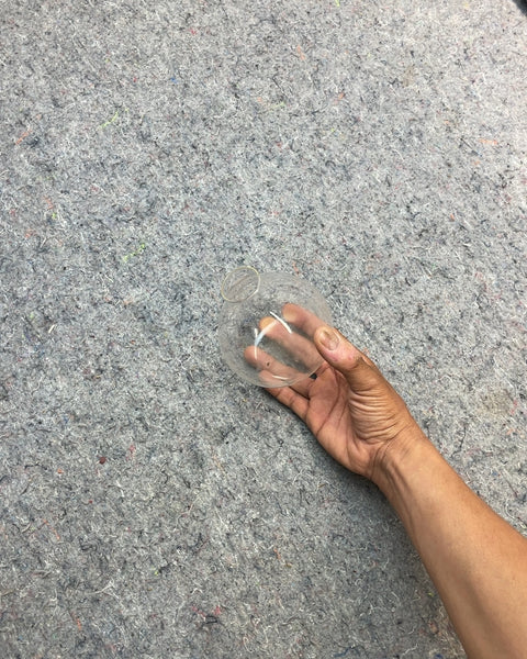 Clear Glass Vase