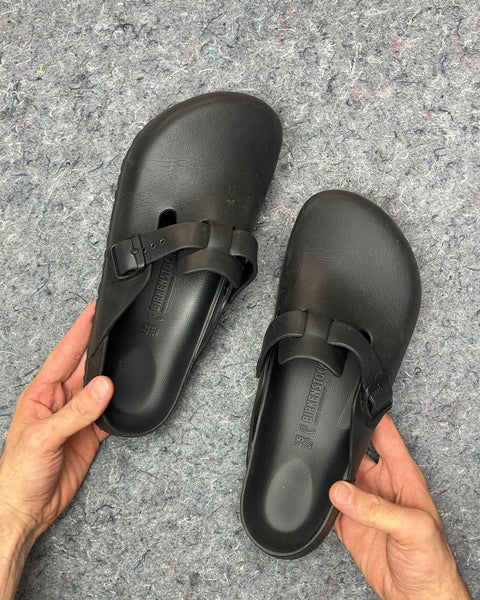 Like New Birkenstock Boston EVA Plastic Clogs, Size EU 45