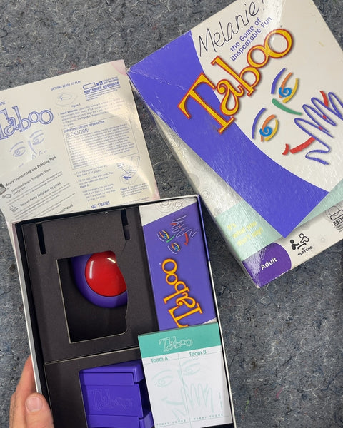 Taboo The Game of Unspeakable Fun