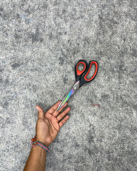 Rainbow Iridescent Multi-Purpose Scissors