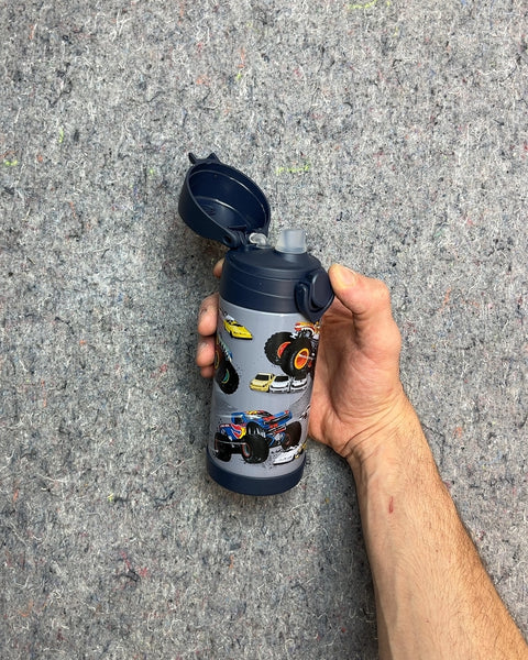 Monster Truck Insulated Water Bottle