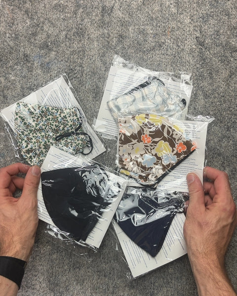 Cool Tory Burch Fabric Face Masks