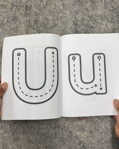 Big Letter Tracing for Preschoolers and Toddlers Book