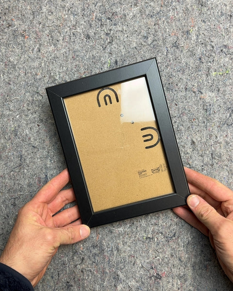 IKEA FISKBO Black Picture Frame, 7x9"