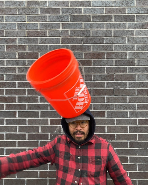 Home Depot Orange Bucket