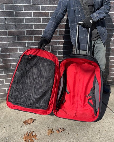 Crumpler The Dry Red No. 11, 2-Wheel Softside Luggage