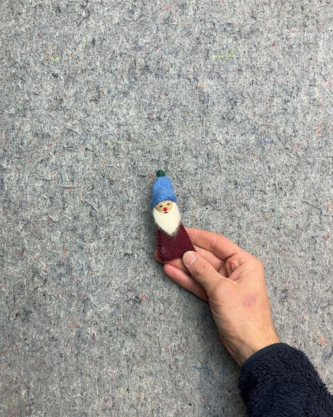 Felt Gnome Figurine