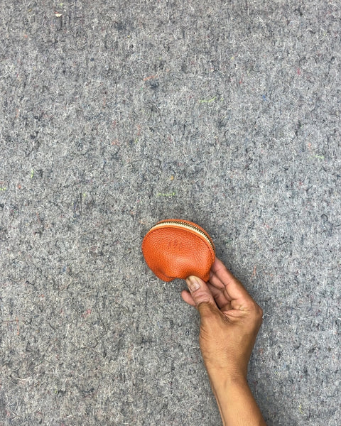 Portland Leather Fortune Cookie Coin Purse
