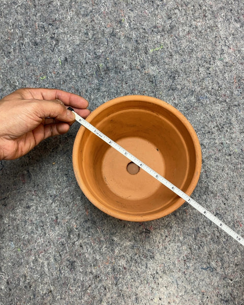 Terracotta Clay Pot with Saucer