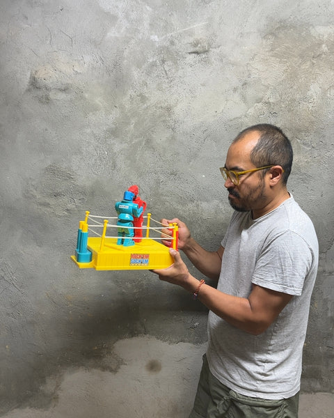 Mattel Rock 'Em Sock 'Em Robots Game