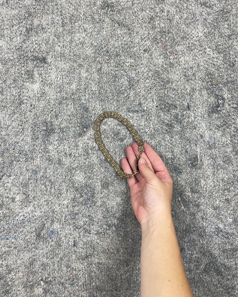 Rustic Gold Tone Necklace, 14-16 in