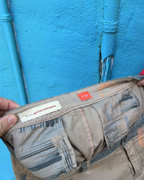 Anthropologie Pilcro Hyphen Patchwork Chino Pants, Size 29