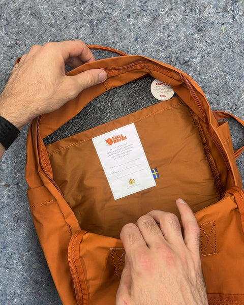 Fjallraven Kanken Backpack, Orange