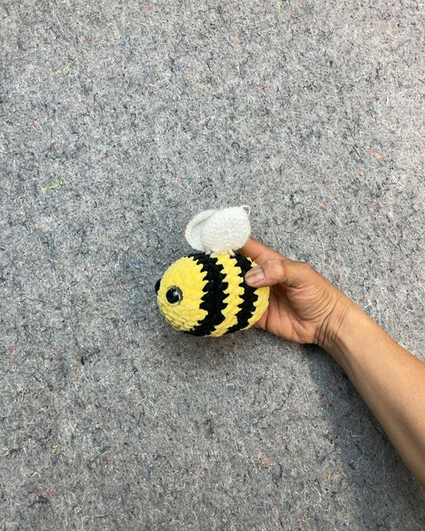 Crocheted Bee Plush