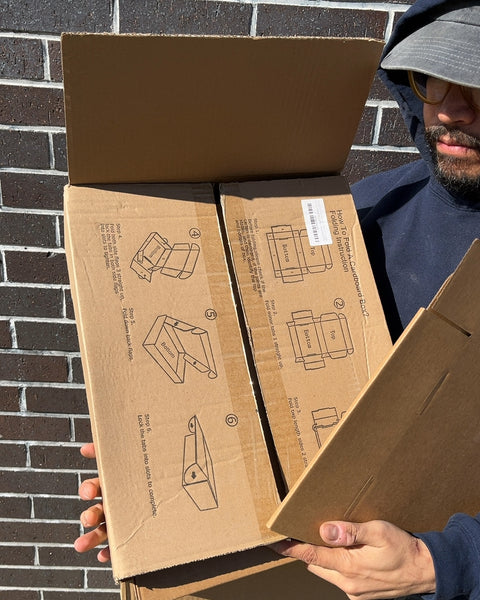 Bunch Of Shipping Boxes, 10x10x3"