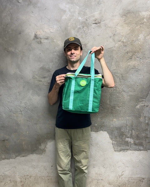 Green Insulated Cooler Bag