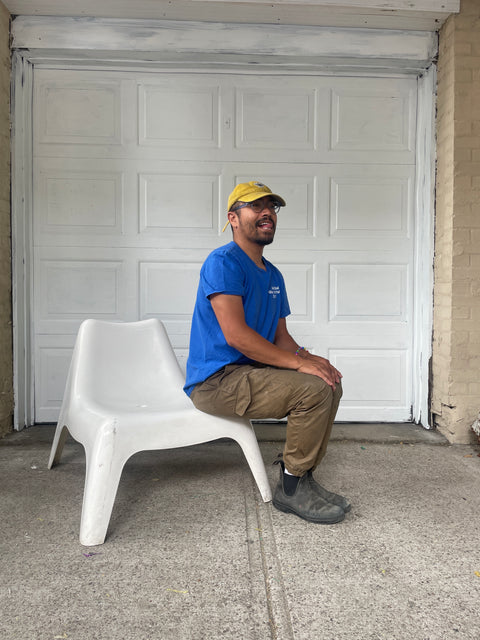 A Clockwork Orange Outdoor Chair